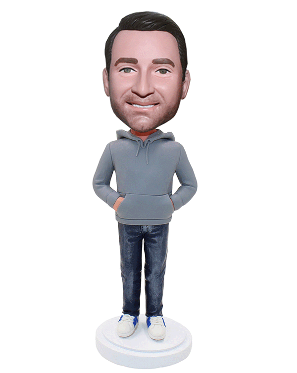 Make My Boyfriend Into A Bobblehead, Custom Boy Bobblehead for Boyfriend From Photo - Abobblehead.com