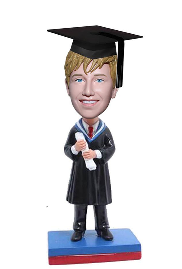 Custom Graduation Bobblehead Deals For Achelor, Undergraduate, Master, Postgraduate - Abobblehead.com